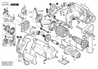 Bosch 0 603 338 7C8 Psb 16 Re Percussion Drill 230 V / Eu Spare Parts